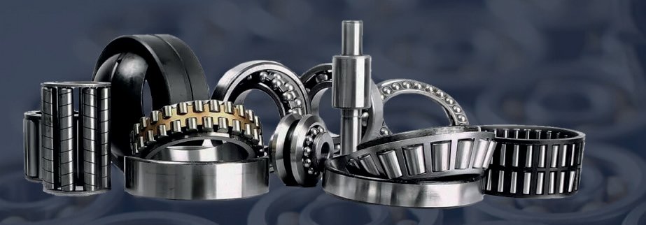 Assorted industrial bearings